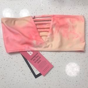 Blackbought Strapless Swim Suit Top NWT